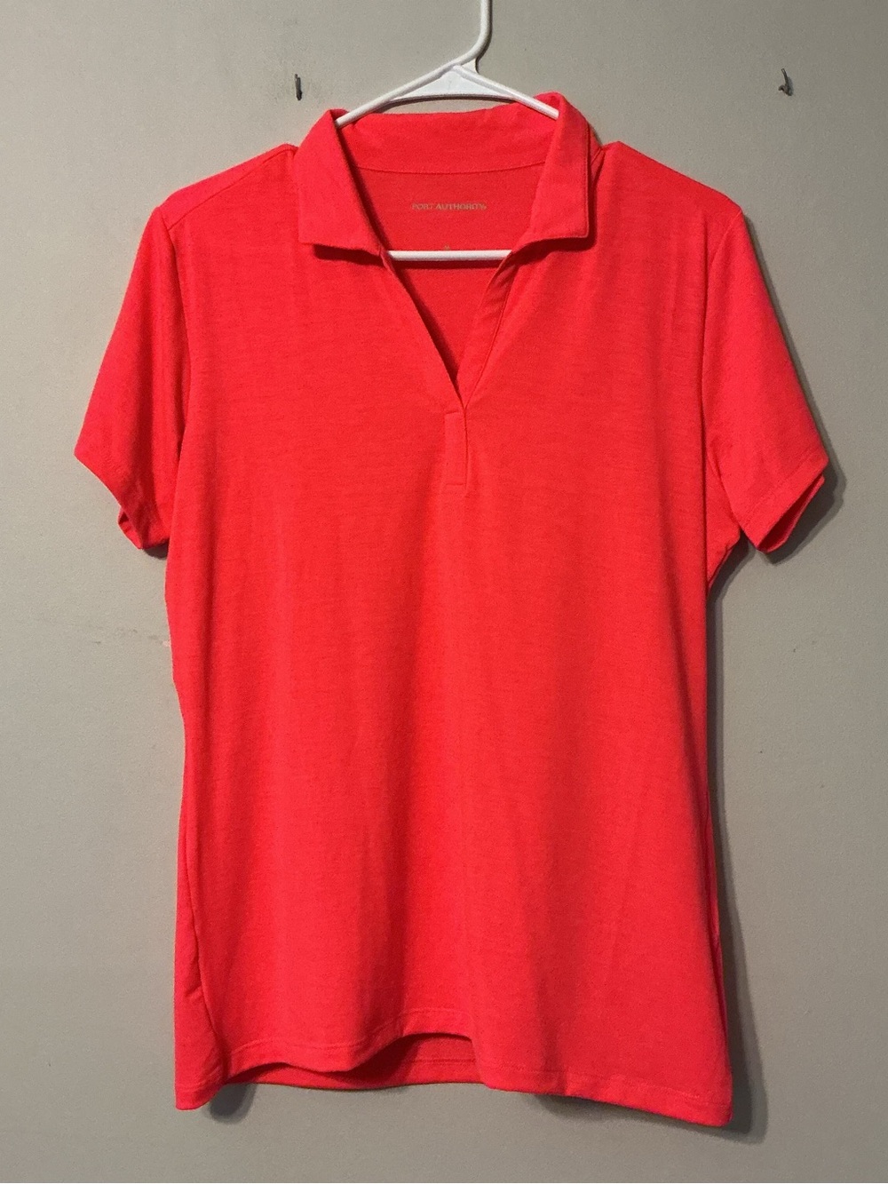 Port Authority Bright Coral Polo